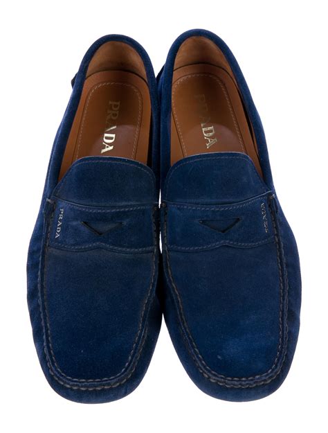 prada penny loafers men|prada suede loafer.